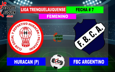 LTF Femenino 1° Division – Sintesis: Huracan 0 FBC Argentino 7
