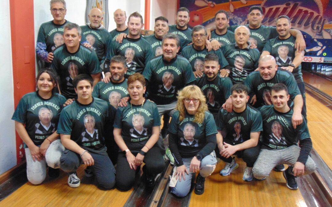 Se esta jugando el 1° “Memorial Pedro Oviedo” de bowling en Olavarria con participacion trenquelauquense