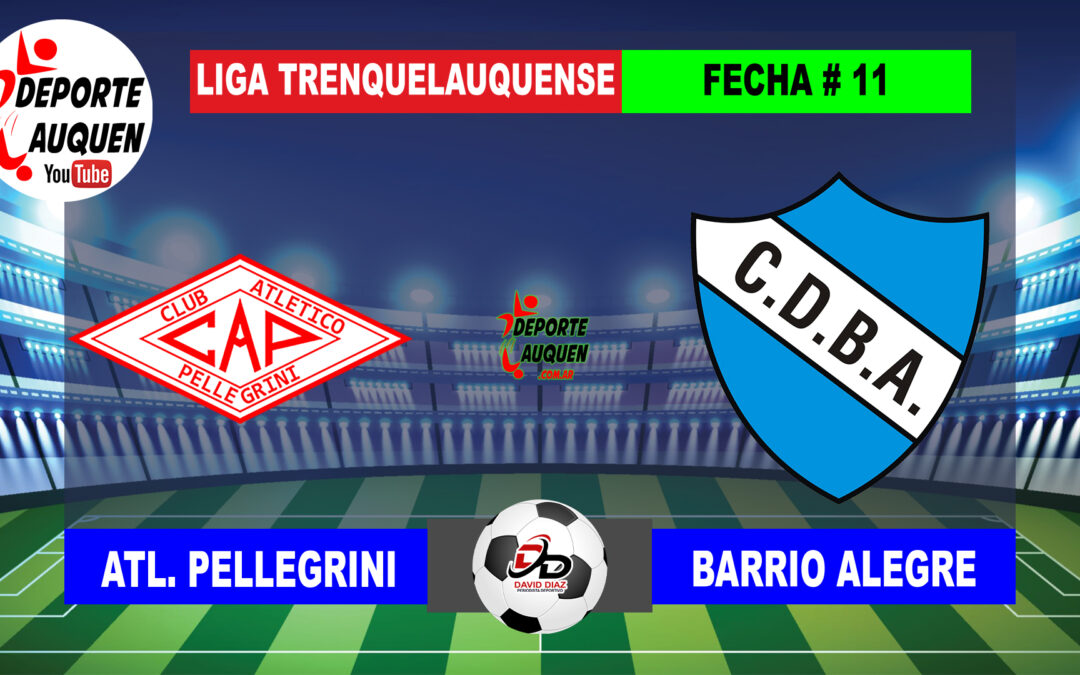 LTF 1° Division – Sintesis: Atletico Pellegrini 1 Barrio Alegre 0
