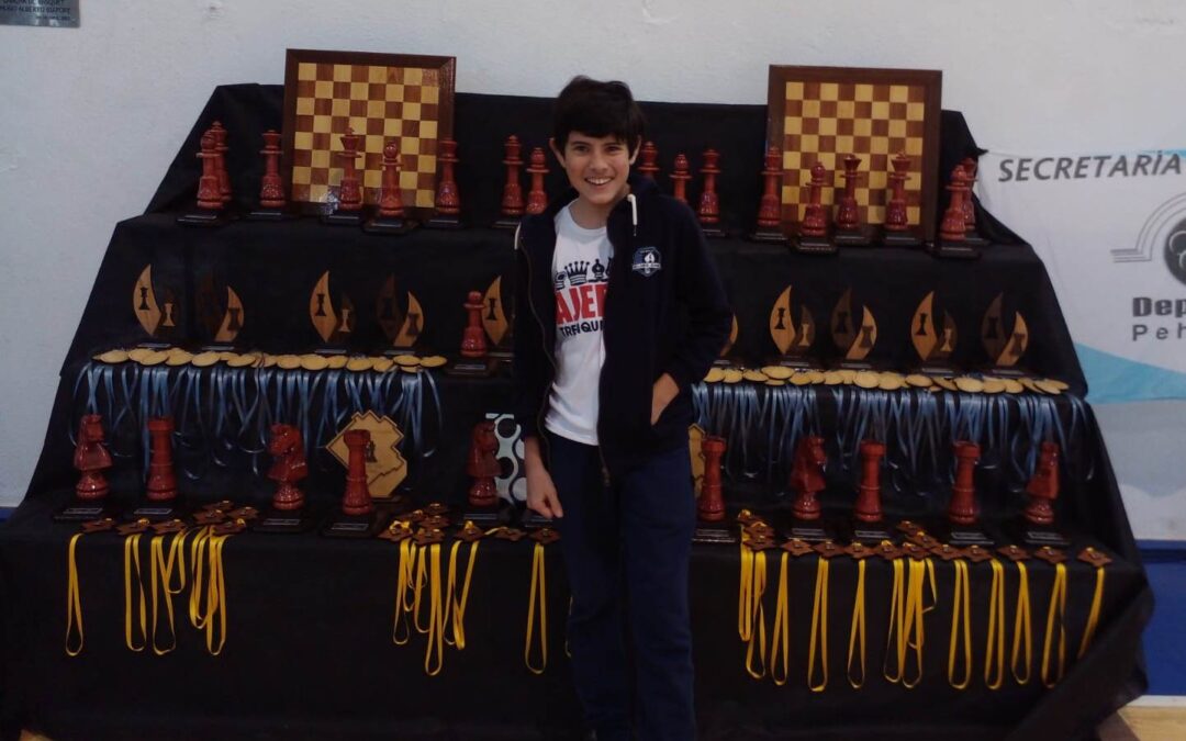Ajedrez: Andrés Mordau 2do en el Prix Provincial Aniversario Pehuajó