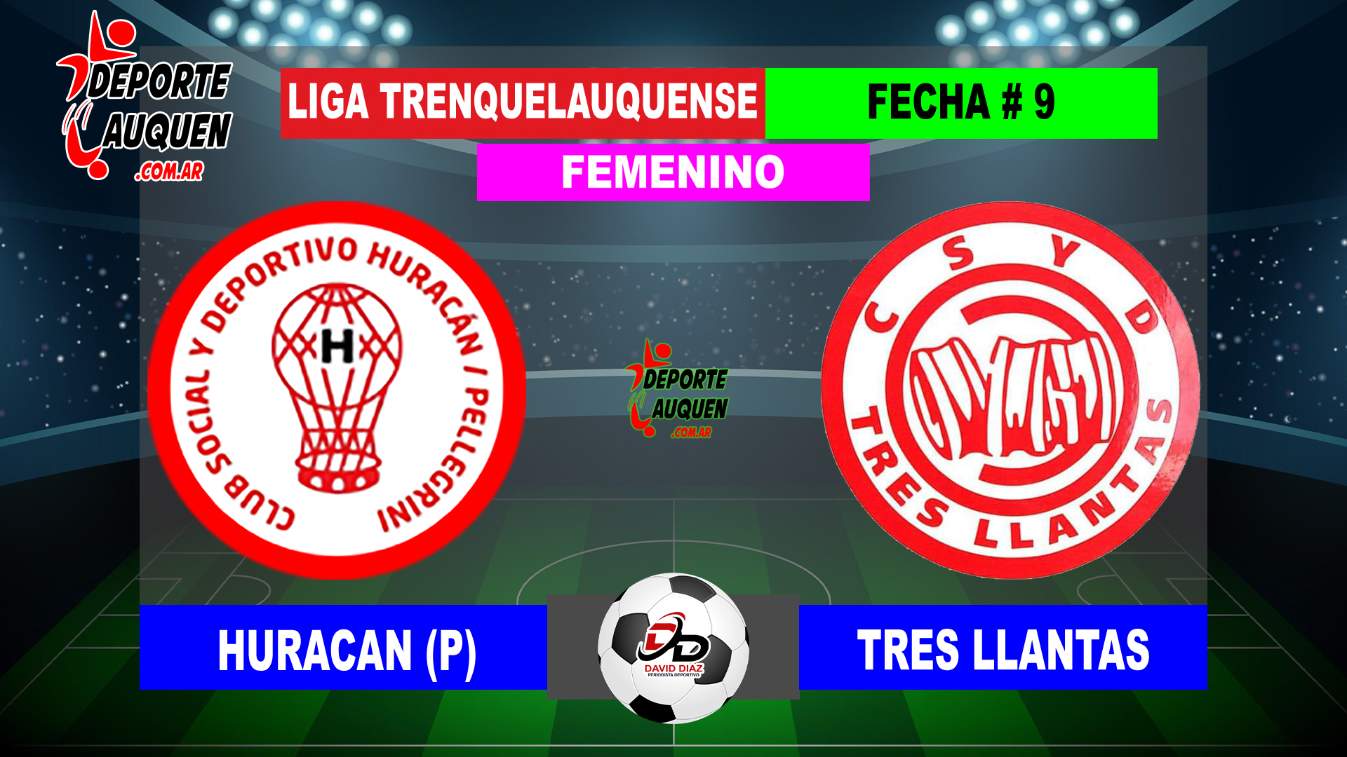 HURACAN – TRES LLANTAS FEMENINO