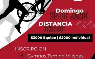El proximo domingo 25, 3° Duatlon Solidario Club Las Guasquitas