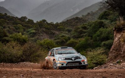 Rally nacional: El pampeano Arceluz, trabaja junto a su equipo esperando la proxima cita