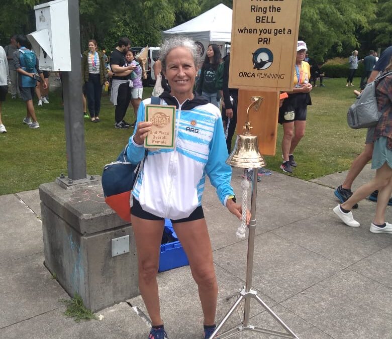 Susana Tavoloni 2° en 21 K en Estados Unidos