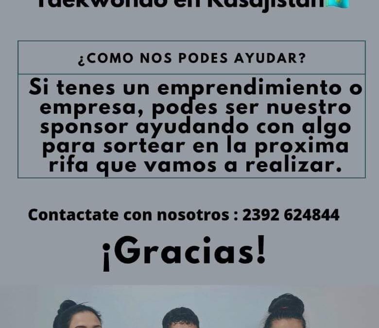 Son de Trenquelauquenses y buscan colaboración para poder asistir al mundial de Taekwondo en Kazajistán