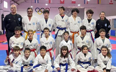ASCENSOS DE GRADO en la Escuela de Taekwondo Olímpico “GTM Sport”