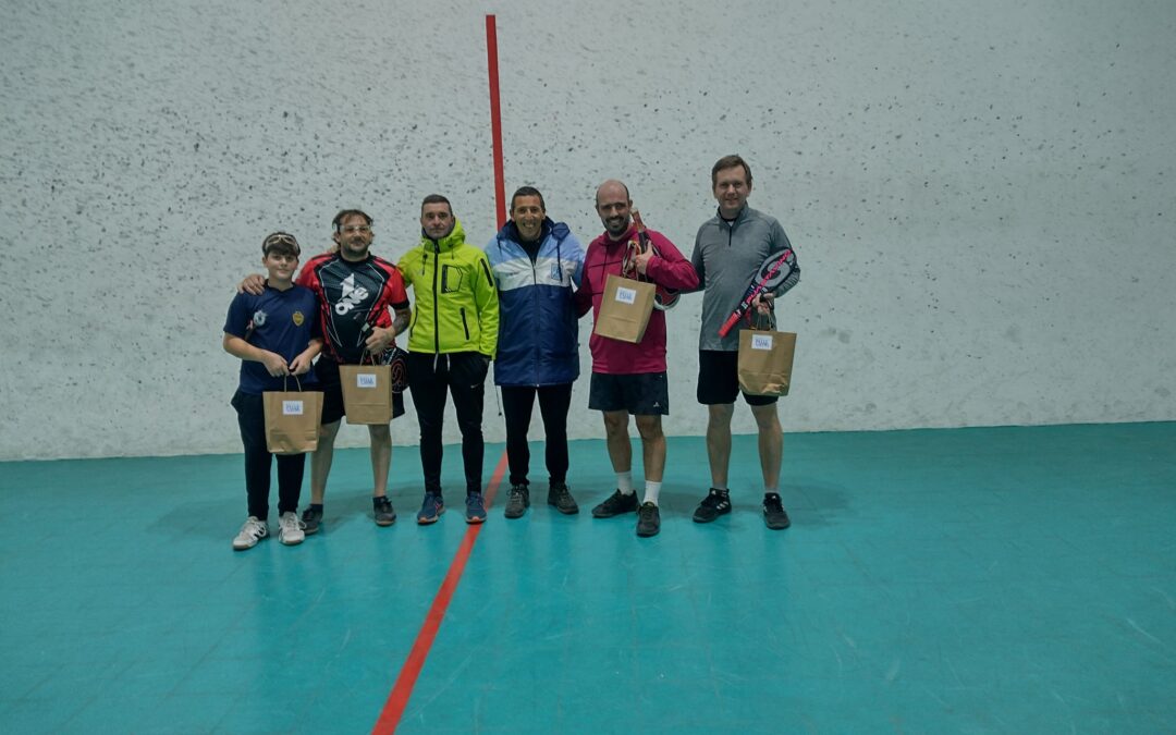 Torneo de Pelota Paleta 6 Ciudades en Pellegrini fue ganado por Gabriel Hernández/Germán Rotella