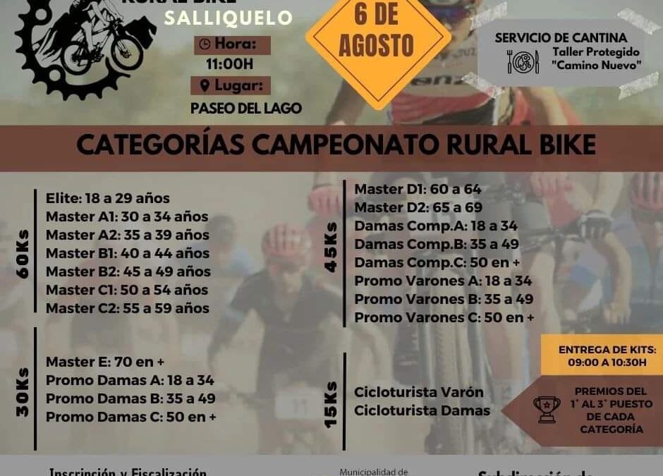 RURAL BIKE EN SALLIQUELÓ EL 6 DE AGOSTO