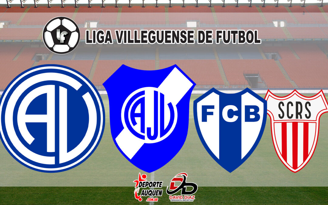 Liga Villeguense: Atlético Villegas goleó y Juventud Unida se quedó con el clásico, ambos siguen punteros del Clausura 2023