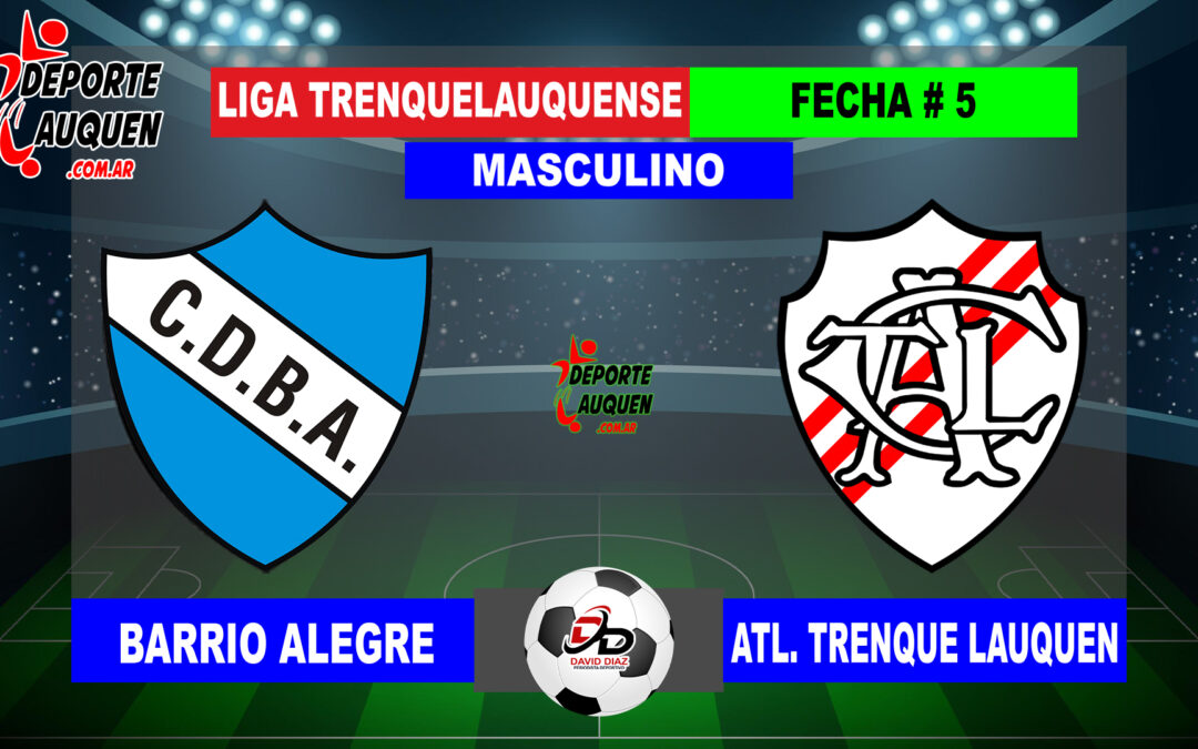 LTF 1° Division – Sintesis: Barrio Alegre 1 Atletico Trenque Lauquen 1