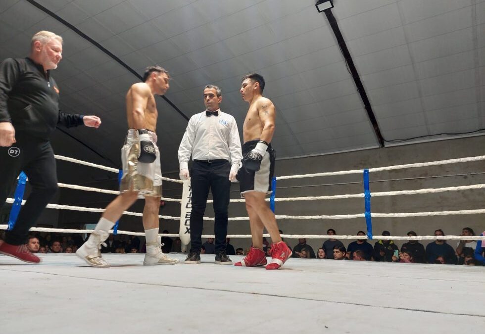 LA COMISIÓN MUNICIPAL DE BOXEO FISCALIZÓ EN LA PAMPA UNA PELEA PROFESIONAL