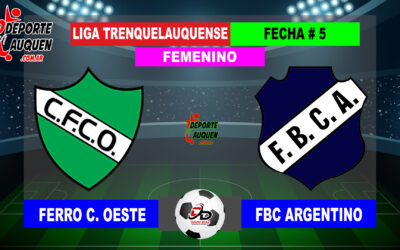 LTF Femenino 1° Division – Sintesis: Ferro C. Oeste 0 FBC Argentino 1