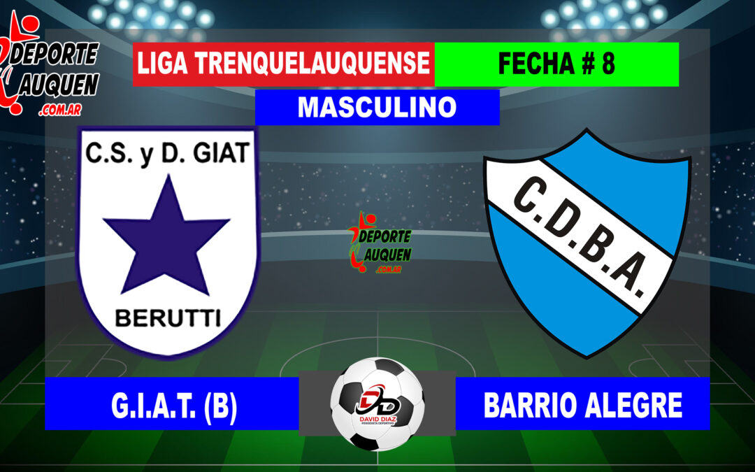 LTF 1° Division – Sintesis: G.I.A.T. de Beruti 1 Barrio Alegre 2