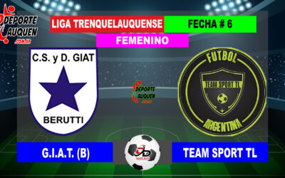 LTF Femenino 1° Division – Sintesis: G.I.A.T. de Beruti 0 Team Sport TL 2