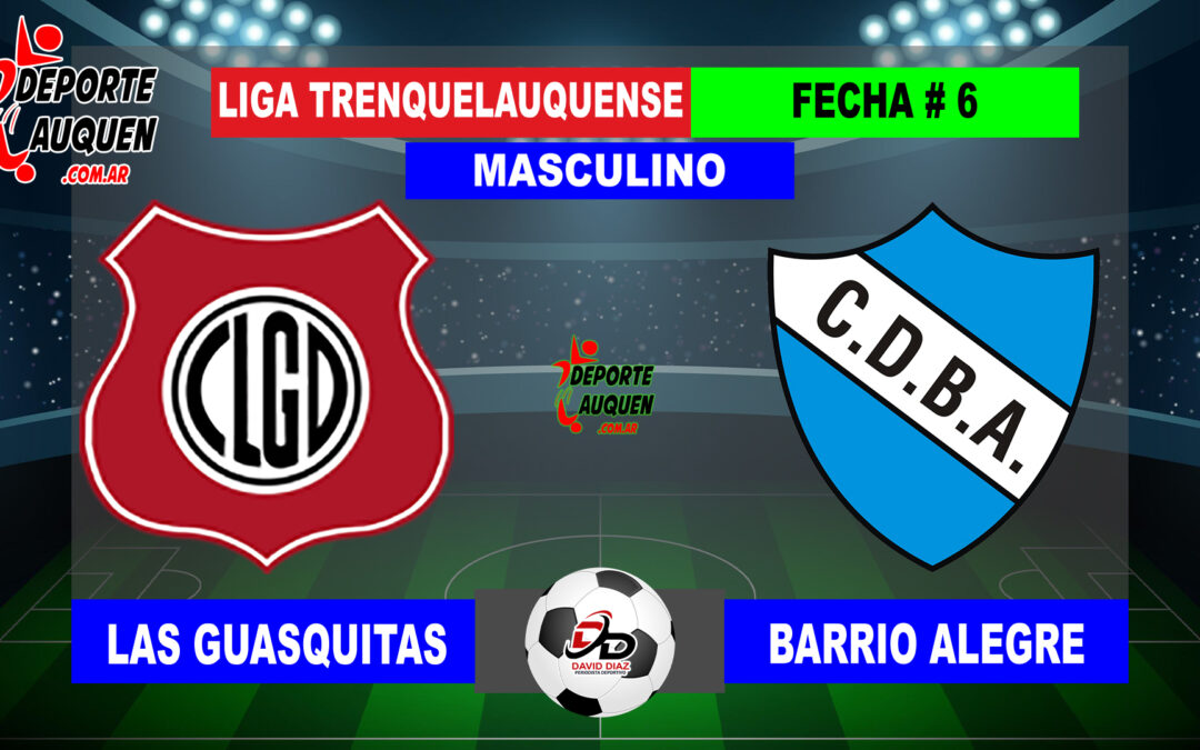 LTF 1° Division – Sintesis: Las Guasquitas 1 Barrio Alegre 2