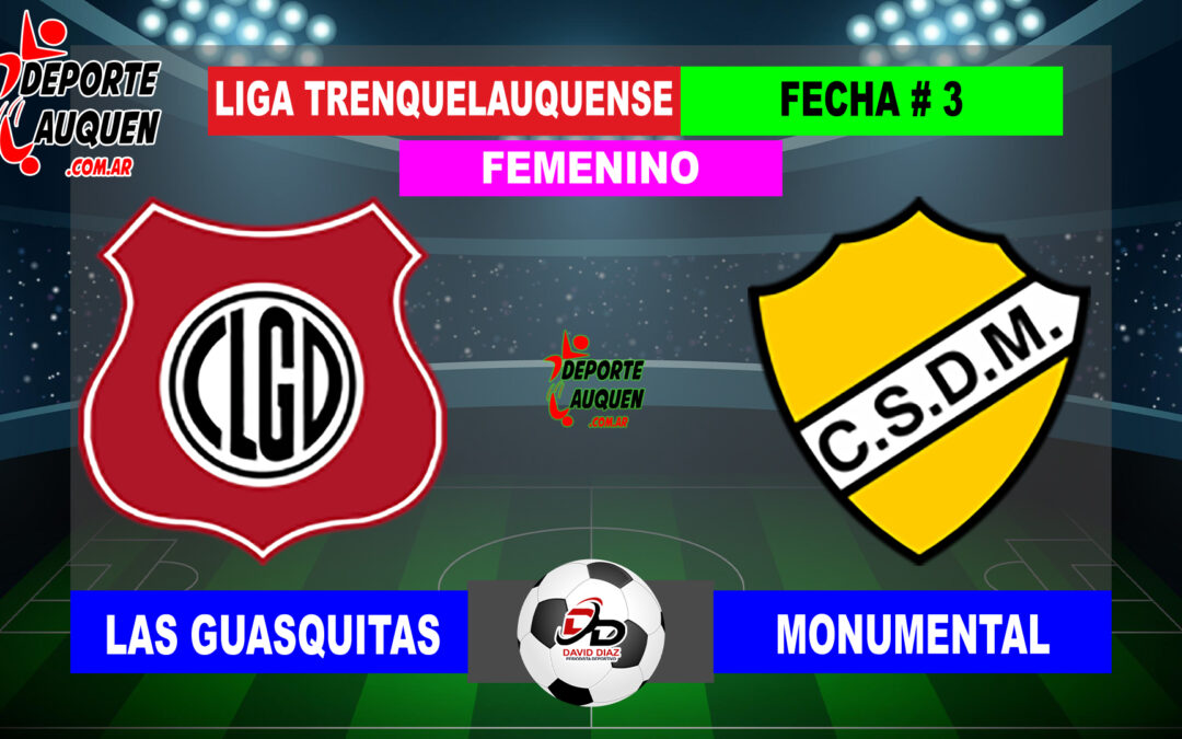 LTF Femenino 1° Division – Sintesis: Monumental 1 Las Guasquitas 0