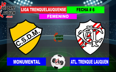 LTF Femenino 1° Division – Sintesis: Monumental 1 Atletico Trenque Lauquen 5