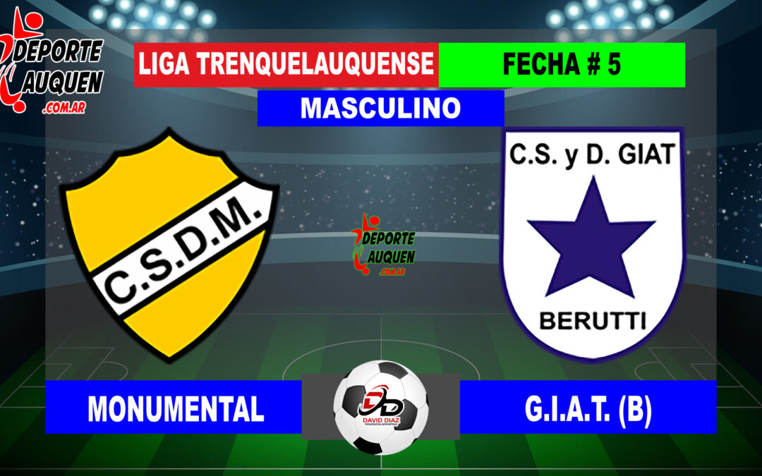 LTF 1° Division – Sintesis: Monumental 2 G.I.A.T. de Beruti 1