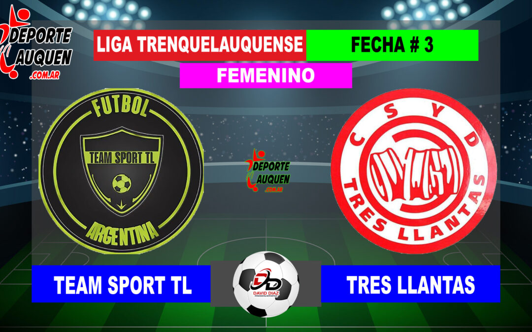 LTF Femenino 1° Division – Sintesis: Team Sport TL 7 Tres Llantas 0