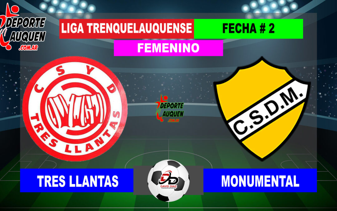 LTF Femenino 1° Division – Sintesis: Monumental 3 Tres Llantas 0