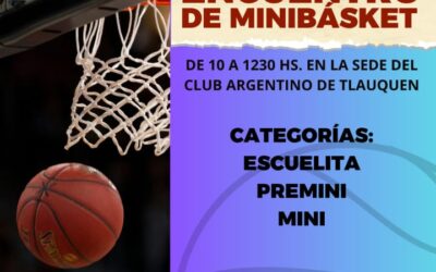 ENCUENTRO DE MINIBASQUET ZONA Oeste ABTL y Fecha de Formativas U15