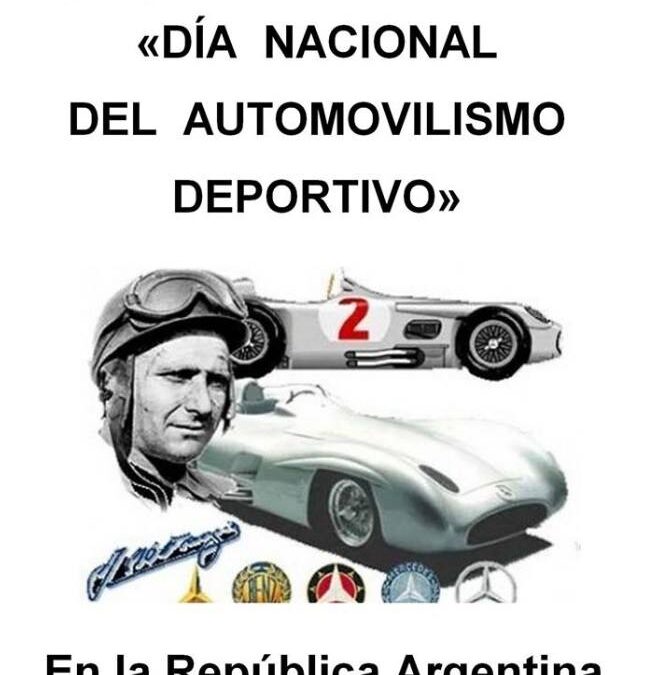 17 de Julio «DÍA NACIONAL DEL AUTOMOVILISMO DEPORTIVO»