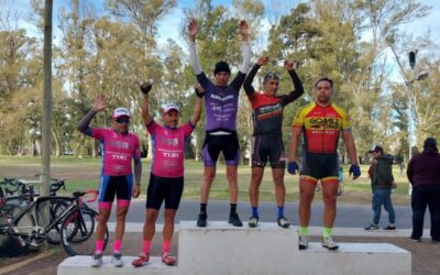 Ciclismo: Triunfo de Javier Lobosco (Master C) en la jornada corrida en Lobos