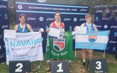 Atletismo: Actuacion bonaerense en el Nacional U18 realizado en Buenos Aires