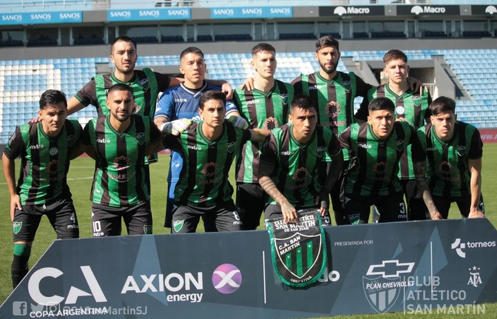 Con trenquelauquense Alexis Vega jugando todo el partido, una asistencia y gol en definicion por penales, San Martin de San Juan elimino a Velez