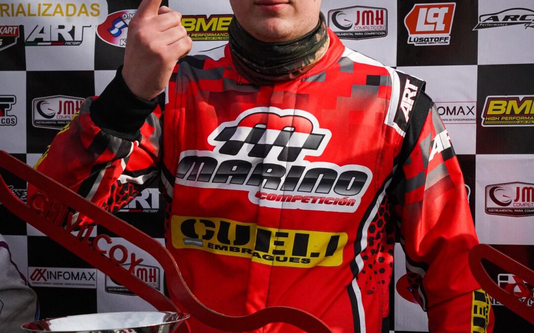 Karting del Centro: Joaquín Cueli volvió a la victoria, se impusó en 2da fecha corrida en el trazado de Chacabuco