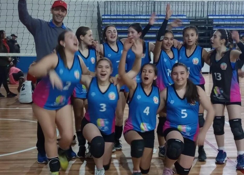 Liga Pampeana FEVOPA – Las chicas sub 14 del CEF 18 terminaron 1° en su zona