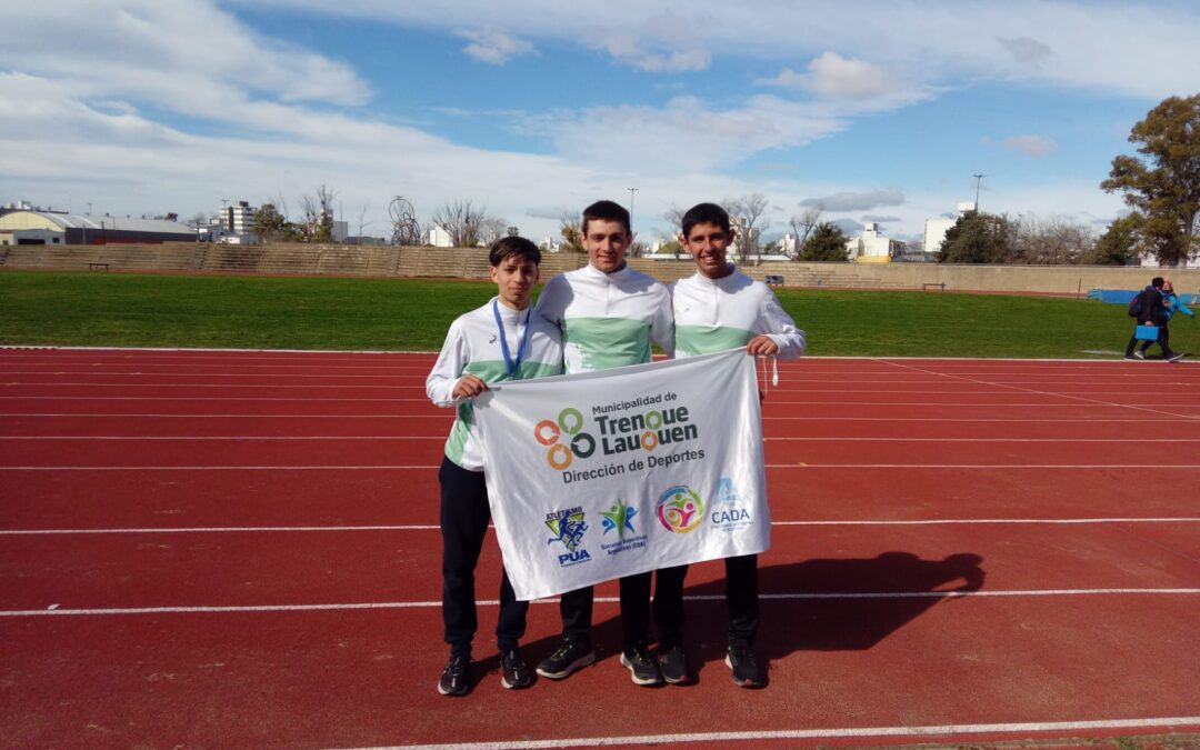 LA DELEGACIÓN DEL PÚA TAMBIÉN SACÓ PECHO EN EL PROVINCIAL DE ATLETISMO U23: VUELVE DE LA PLATA CON DOS MEDALLAS DE ORO, UNA DE PLATA Y DOS DE BRONCE