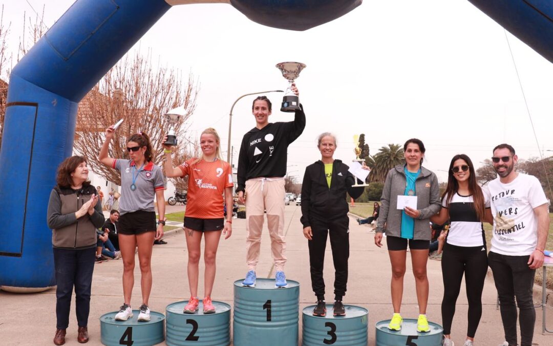 Atletas locales presentes en los 7K de Tres Algarrobos