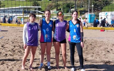 COPA BUENOS AIRES: EL EQUIPO DE BEACH VÓLEY DEL CEF Nº 18 SE IMPUSO ANTE QUILMES Y AVANZÓ A LA SEMIFINAL