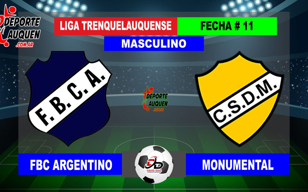 LTF 1° Division – Sintesis: FBC Argentino 2 Monumental 1
