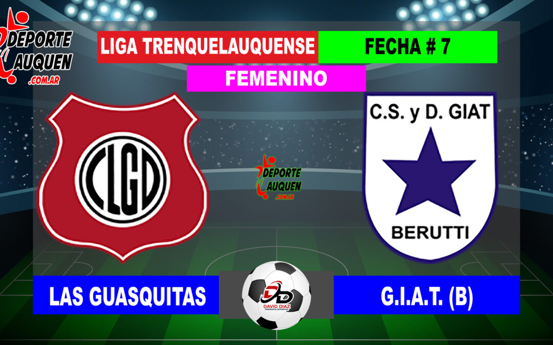 LTF Femenino 1° Division – Sintesis: G.I.A.T. de Beruti 2 Las Guasquitas 1