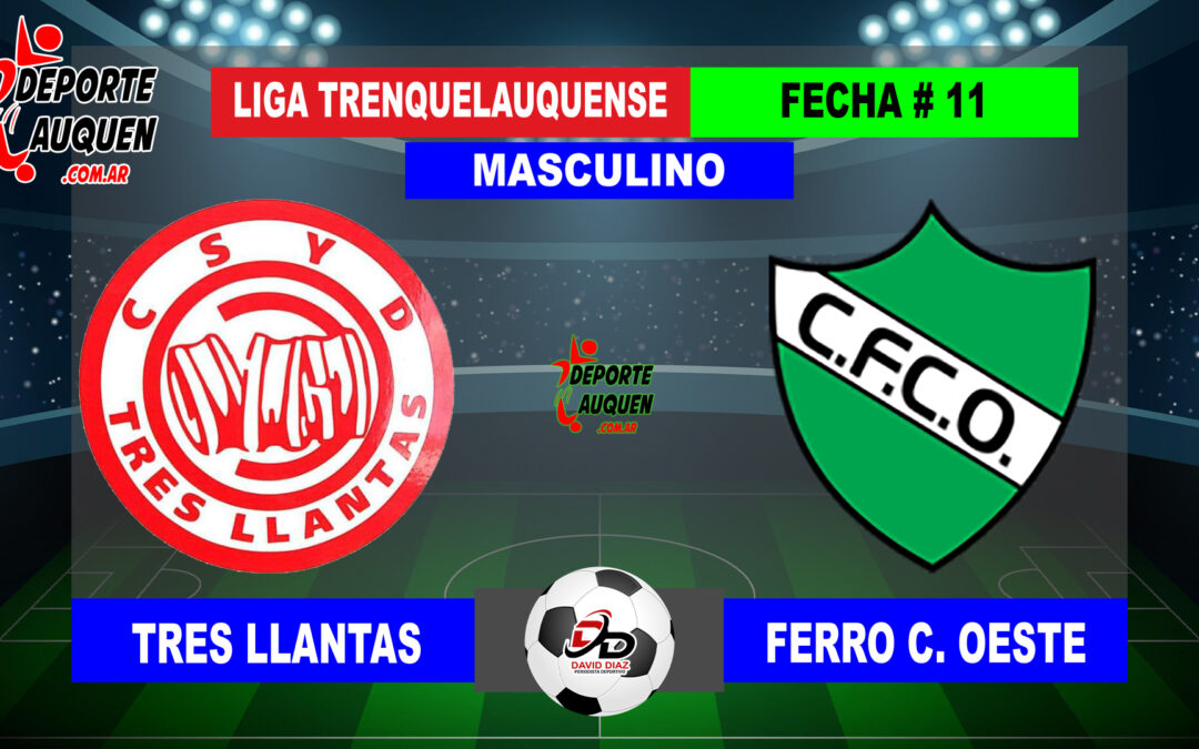 LTF 1° Division – Sintesis: Tres Llantas 0 Ferro C. Oeste 1