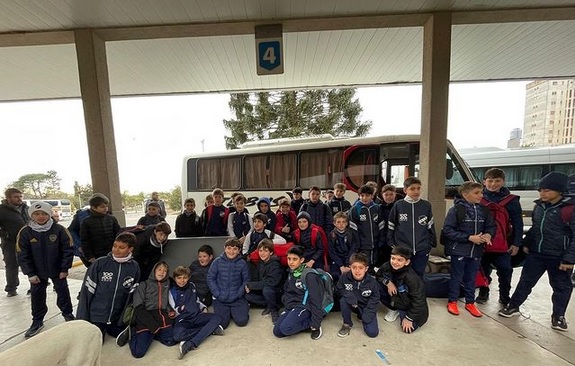 Infantiles de FBC Argentino viajaron hoy a Toay