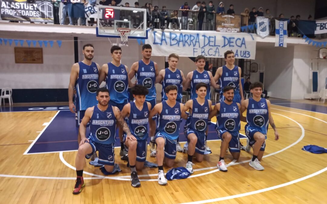 Pre Federal de Basquet – FBC Argentino cayo en su debut como local