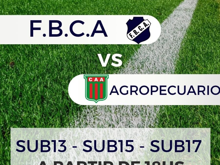 Este miercoles 2, debuta FBC Argentino en el Federal Bonaerense Pampeano Sub. Acompañemos a los chicos que tendran un rival de elite