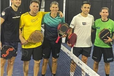 Hermanos pellegrinenses Daniel y Gaston Correa entrenaron a Belasteguin y Yanguas