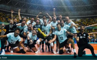 Vóley histórico: Argentina venció a Brasil y se quedó con el Sudamericano