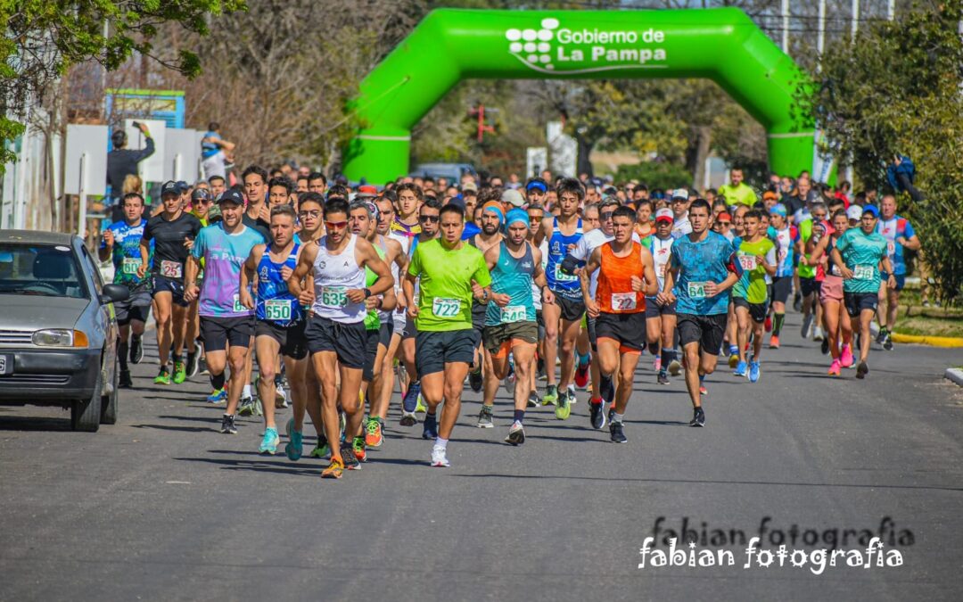TRIUNFO DE MARIANO CLUSTER y PAOLA MONTERO en 10 km. Hubo atleta locales en SPELUZZI – LP