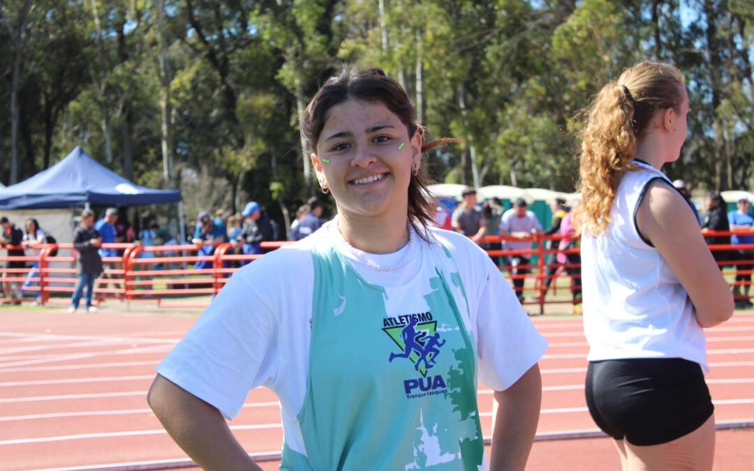 Juegos Bonaerenses 2023 – Alma Barrera participo en lanzamiento de martillo Sub 14