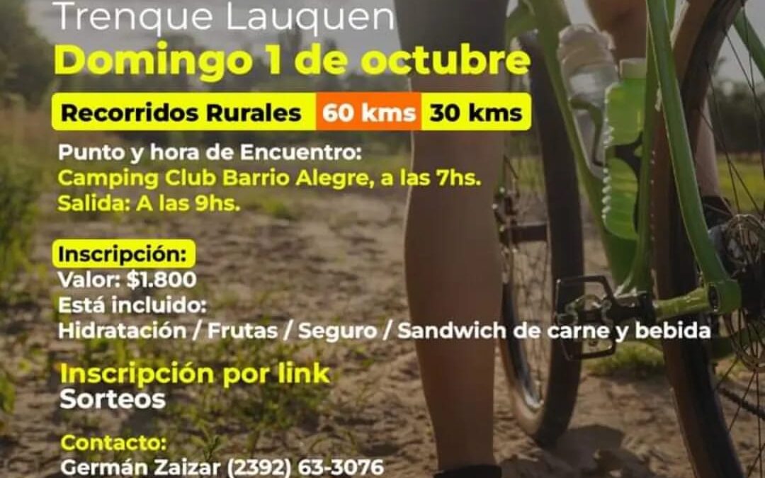 1er ENCUENTRO CICLOTURISMO