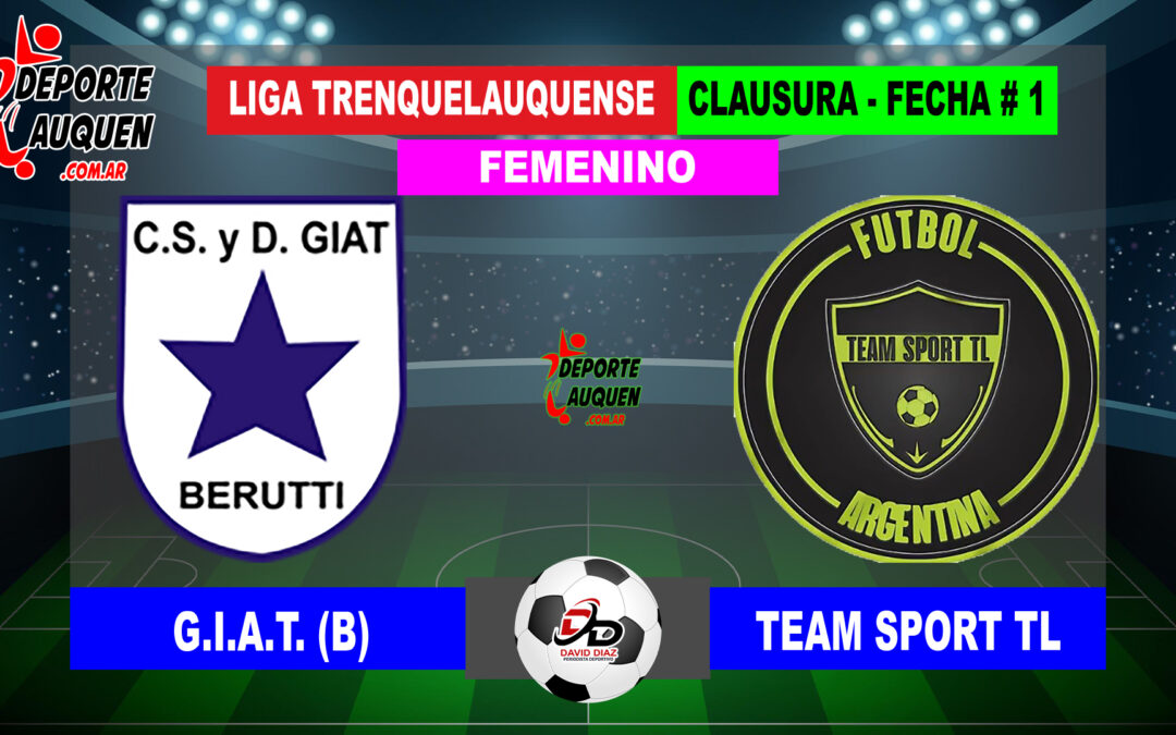 LTF Femenino 1° Division – Sintesis: G.I.A.T. de Beruti 0 Team Sport TL 1