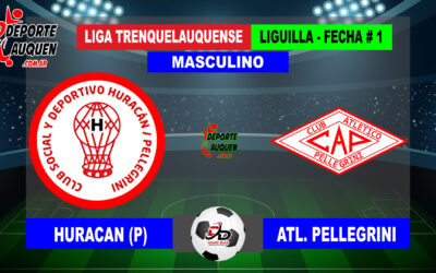 LTF 1° Division – Sintesis: Huracan de Pellegrini 0 Atletico Pellegrini 1