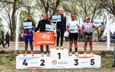 Angelina Reyes gano los 42K en 6º maraton del Valle Argentino en General Acha