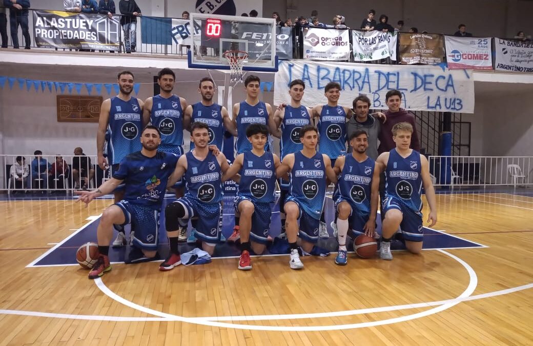 Pre Federal de Basquet – Triunfo de FBC Argentino para seguir escolta. El domingo recibe al lider