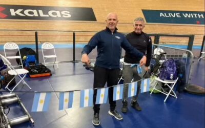 Ciclismo: En Inglaterra, arranco el Mundial Master de pista con presencias argentinas